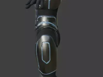 Sci-Fi Advanced Spacesuit 3D Model 3D model