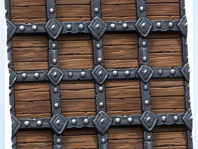 Stylized Wood Seamless Texture Texture