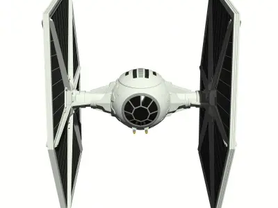 TIE Fighter 3D model