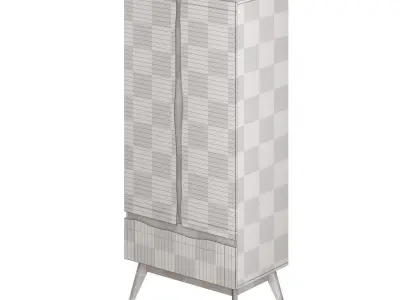 Wardrobe Hyder Oak Tortuga 3D model