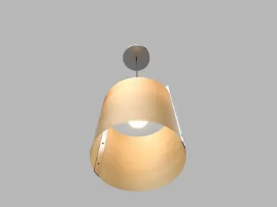 modern hanging lamp 3D model purchase