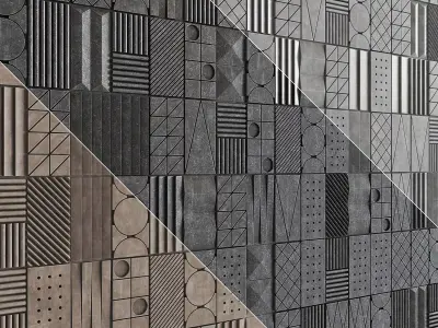 Lithea Maioliche di pietra n7 3D model