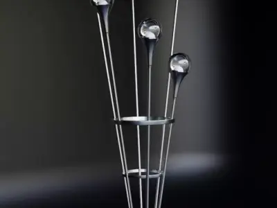 Modern light 2 3D model purchase