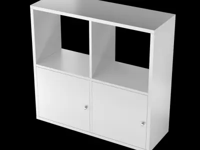 Ikea KALLAX 77x77 3D model