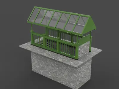 Subway Entrance 3D model