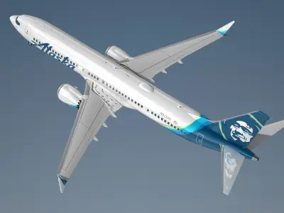  Boeing 737-9 MAX Alaska Airlines 