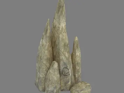 Not Zhoushan - Volcano - Shiya 02 3D model