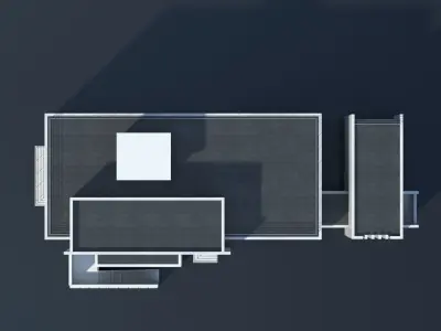  Building pack 2 building 3D model Low-poly 3D model