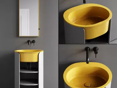 Ceramica Cielo Tiberio Set 2 3D model