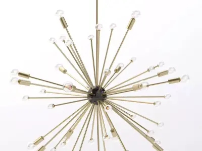 Imogene Large Chandelier by Arteriors 3D model