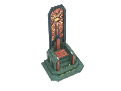 Darth Mauls Throne 1-12 Scale Blackseries 3D print model