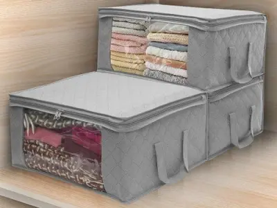 Fabric Underbed Storage Free 3D model