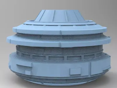 Moon base prop 3  3D model