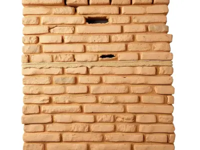 Vintage Brick Wall model pack Texture