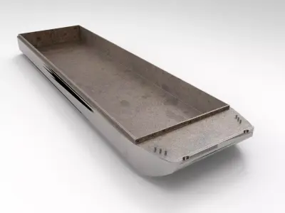 Barge Ship 3d print 3D print model