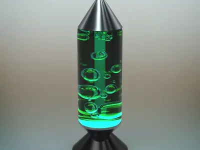 Lava lamp 3D model