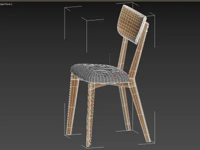 Chair TAXI ECO LEATHER 3D model