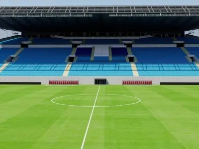 Arena Khimki - Moscow  Low-poly 3D model