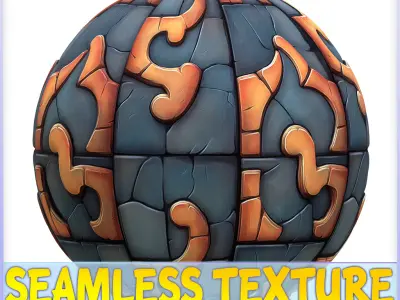 Stylized Wall Seamless Texture Texture 131