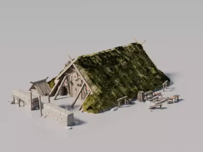 Nordic House 16 3D model
