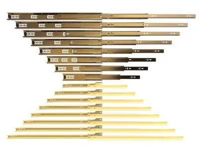 Furniture Fittings Mega Pack - Slides 3D model