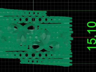Jewelry ring 224 3D print model