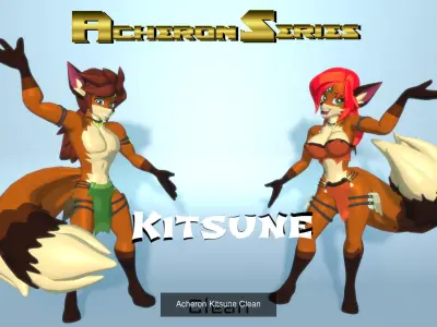 Acheron Series Favorites Clean 3D Model Pack