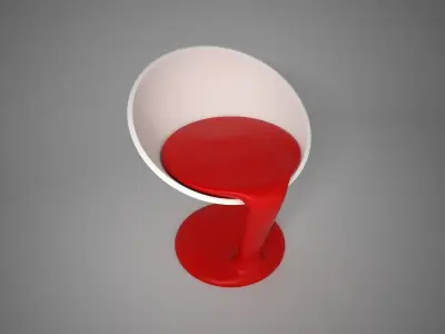 07 MELTHING CHAIR  3D model