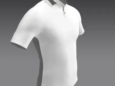Polo shirt Free 3D model