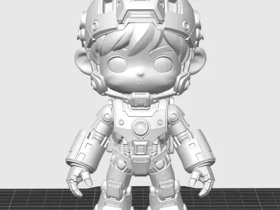 Stellar Vault Guardian 3D print model