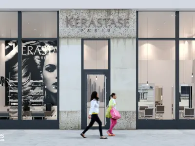 Redshift - C4D Scene files - Salon Scene interior  3D model