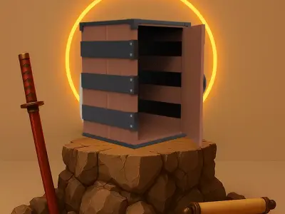 Nezukos Box Demon Slayer 3D print model