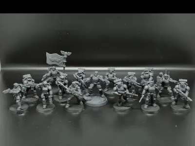 Scions of War Collection 3D print model