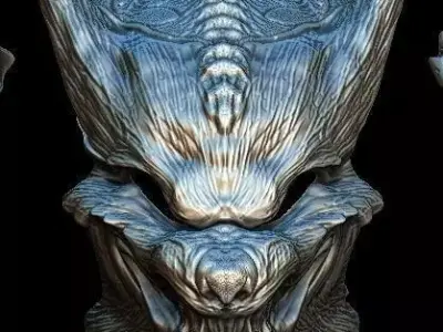 Alpha Predator bio mask  3D model