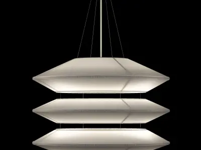 Kyoto Chandelier light 3D model