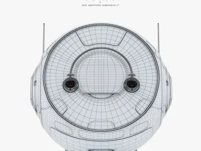 Cute baby monitor III  3D model