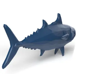 Bonito Low Poligonal Low-poly 3D model