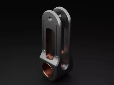 Abstract SciFi Hard Surface 2 3D model