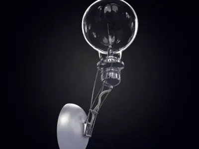 Contemporary Light Lamp 3D model