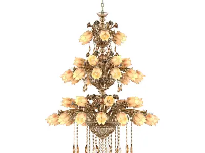 MD 3269-48 Osgona Chandelier 3D model