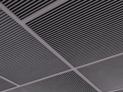 Wood Ceiling and Wall Panel Low-poly 3D model