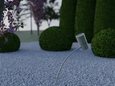 natur-TREE garden lamp Free low-poly 3D model