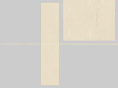 Modern Interior Wood Door - Real Wood UVW Maps -  MUTE 1-1C 3D model