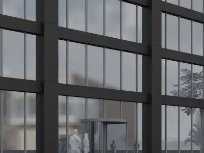 Industrial Building 3D model