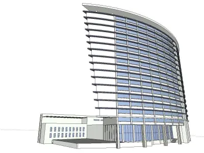 vacation spot-Resort-Fashion Leisure Hotel-0267 3D model