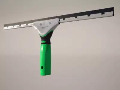 Window Squeegee Wiper Low-poly 3D model