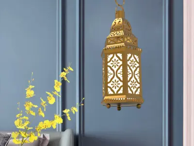 arabic Lamp shade 3D print model purchase