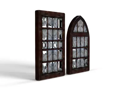 Medieval windows  3D model