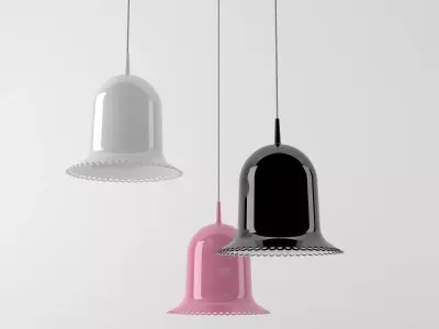 Lolita pendant lamp 3D model