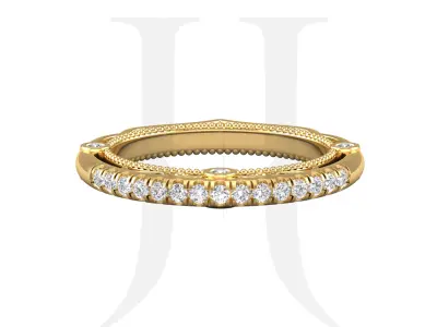 Jewellery Ring 3D Print Model 3D print model